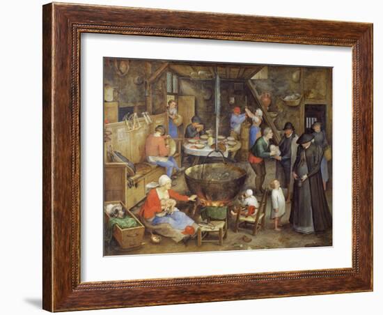 The Visit to Farm, 1597-Jan Brueghel the Elder-Framed Giclee Print