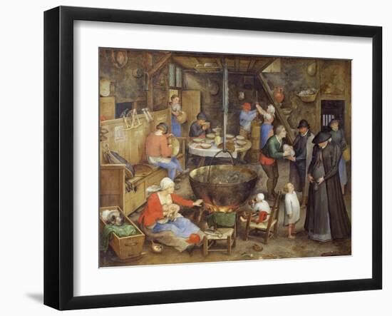 The Visit to Farm, 1597-Jan Brueghel the Elder-Framed Giclee Print