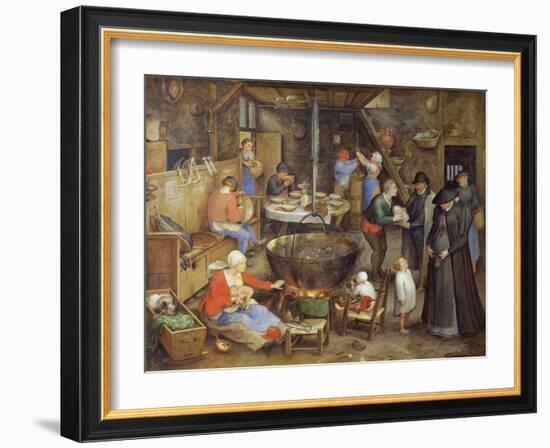 The Visit to Farm, 1597-Jan Brueghel the Elder-Framed Giclee Print