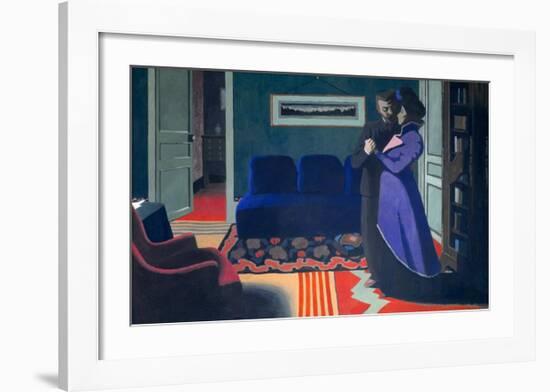 The Visit-Félix Vallotton-Framed Giclee Print