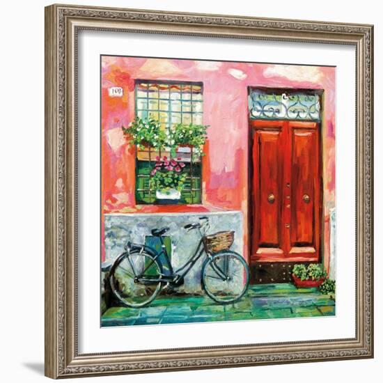 The Visit-David Lloyd Glover-Framed Art Print