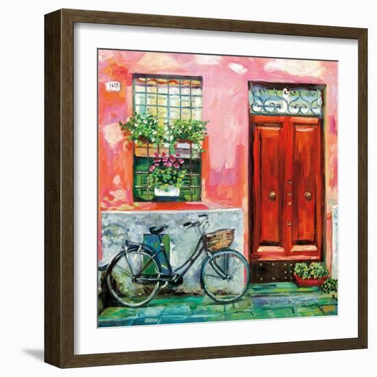 The Visit-David Lloyd Glover-Framed Art Print