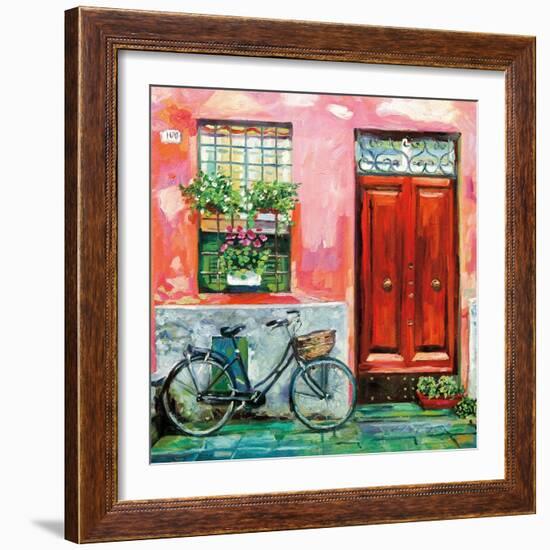 The Visit-David Lloyd Glover-Framed Art Print