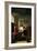 The Visit-Pieter de Hooch-Framed Art Print