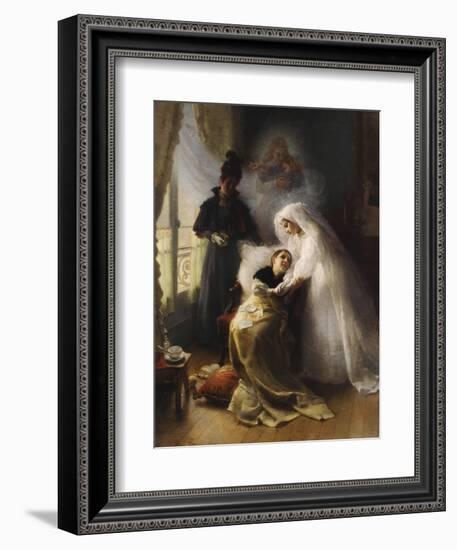 The Visit-Julius Leblanc Stewart-Framed Giclee Print