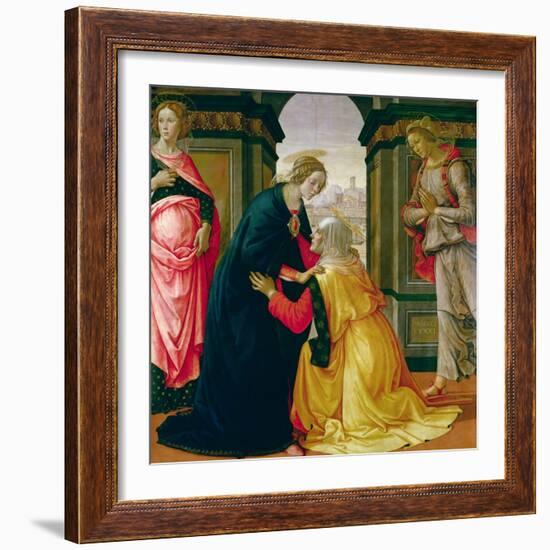 The Visitation, 1491-Domenico Ghirlandaio-Framed Giclee Print