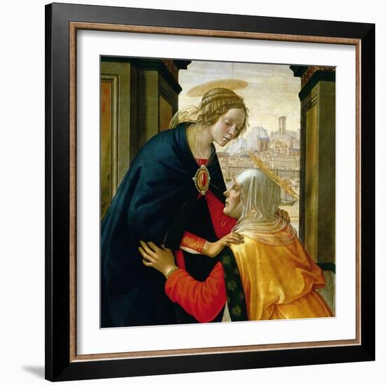 The Visitation, 1491-Domenico Ghirlandaio-Framed Giclee Print