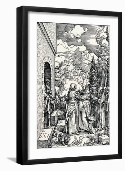 The Visitation, 1506-Albrecht Dürer-Framed Giclee Print