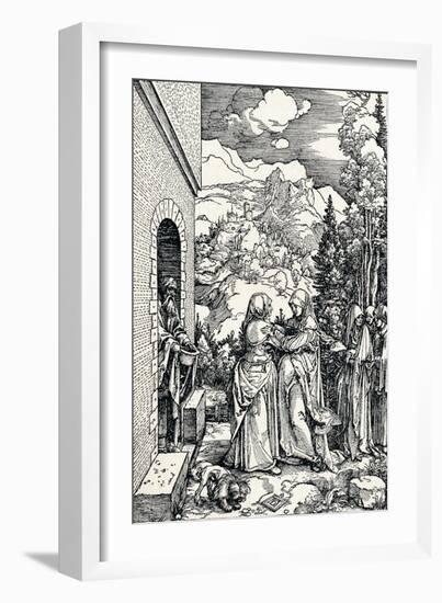 The Visitation, 1506-Albrecht Dürer-Framed Giclee Print