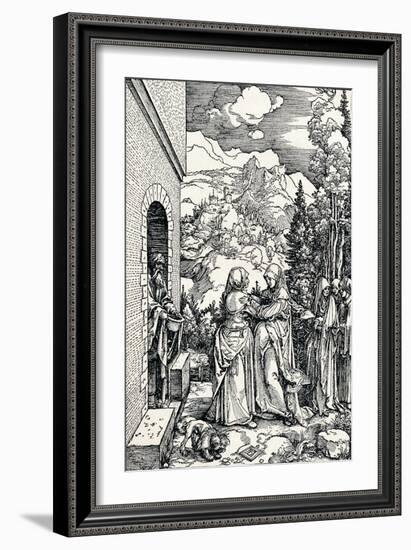 The Visitation, 1506-Albrecht Dürer-Framed Giclee Print