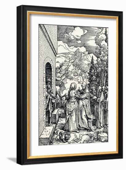 The Visitation, 1506-Albrecht Dürer-Framed Giclee Print