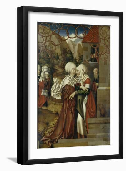 The Visitation, 1512-Hans Fries-Framed Giclee Print