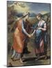 The Visitation, 1517-Raphael-Mounted Giclee Print