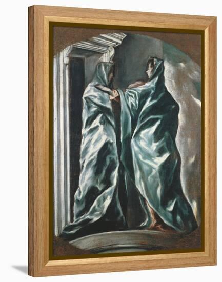 The Visitation, 1607-1614-El Greco-Framed Premier Image Canvas