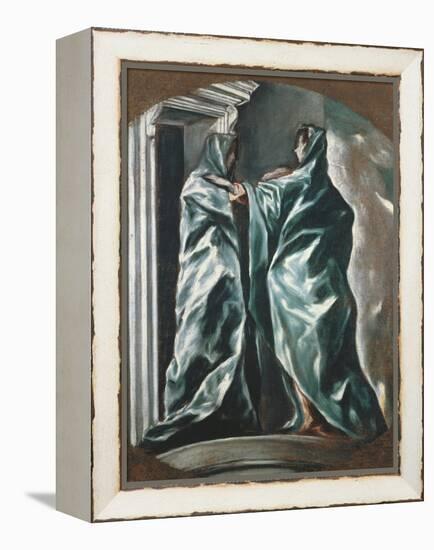 The Visitation, 1607-1614-El Greco-Framed Premier Image Canvas