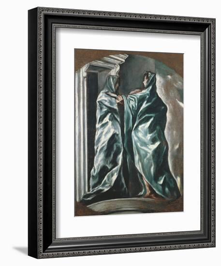 The Visitation, 1607-1614-El Greco-Framed Giclee Print