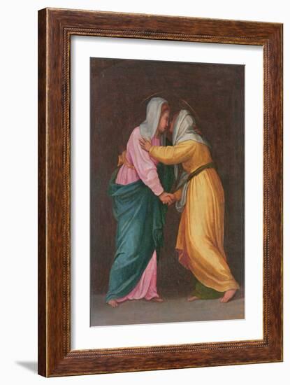 The Visitation, Carro Della Zecca-Jacopo da Carucci Pontormo-Framed Giclee Print