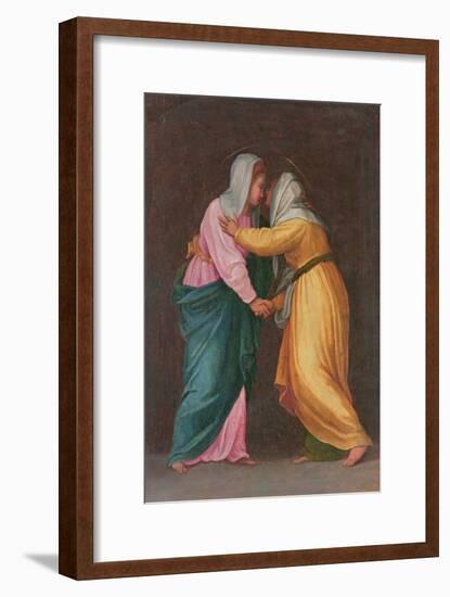 The Visitation, Carro Della Zecca-Jacopo da Carucci Pontormo-Framed Giclee Print