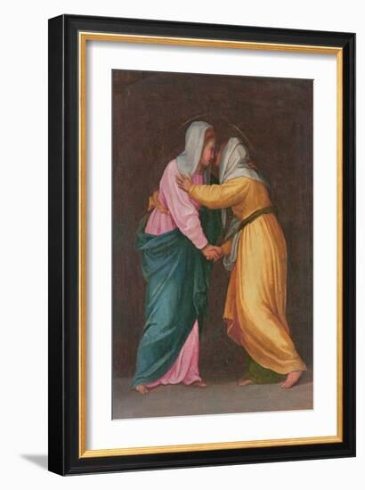 The Visitation, Carro Della Zecca-Jacopo da Carucci Pontormo-Framed Giclee Print