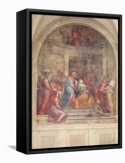 The Visitation, from the Cloister, 1516-Jacopo Pontormo-Framed Premier Image Canvas