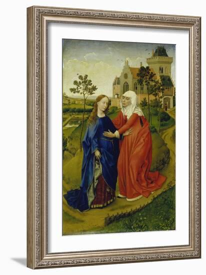 The Visitation of Mary, C. 1435-Rogier van der Weyden-Framed Giclee Print