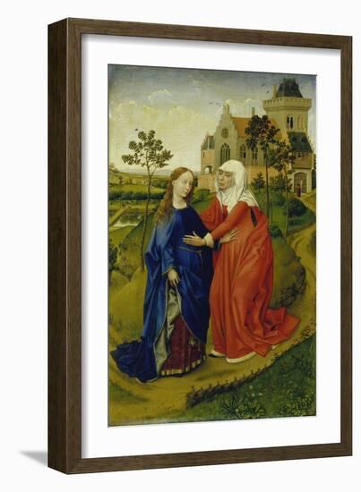 The Visitation of Mary, C. 1435-Rogier van der Weyden-Framed Giclee Print