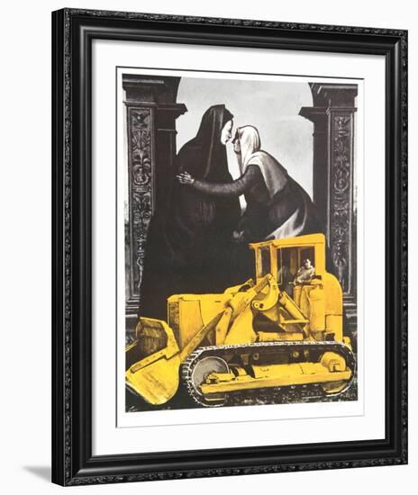 The Visitation-George Deem-Framed Limited Edition