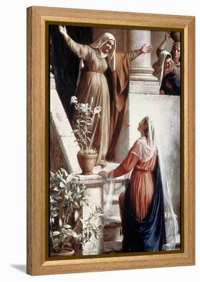 The Visitation-Carl Bloch-Framed Premier Image Canvas