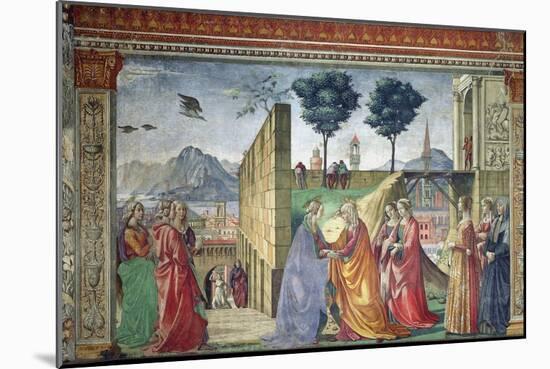 The Visitation-Domenico Ghirlandaio-Mounted Giclee Print