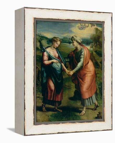 The Visitation-Raphael-Framed Premier Image Canvas