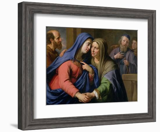 The Visitation-Philippe De Champaigne-Framed Giclee Print