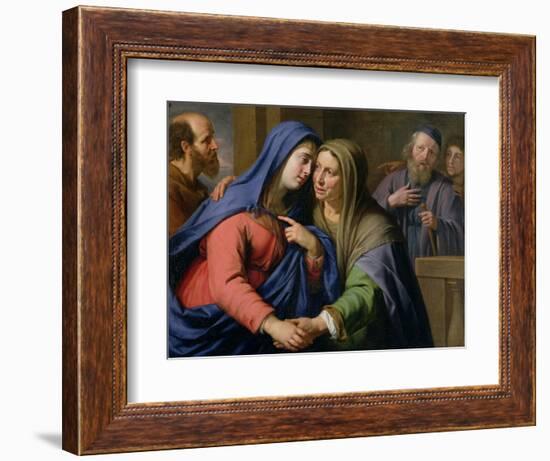 The Visitation-Philippe De Champaigne-Framed Giclee Print