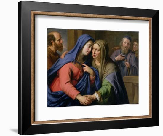 The Visitation-Philippe De Champaigne-Framed Giclee Print