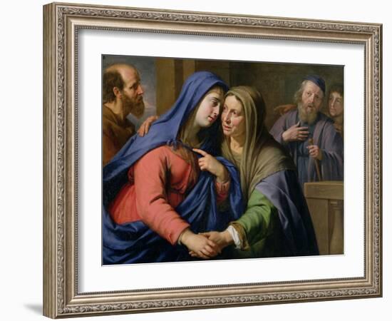 The Visitation-Philippe De Champaigne-Framed Giclee Print