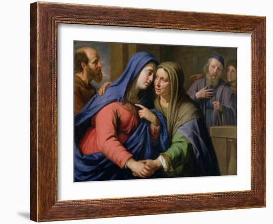 The Visitation-Philippe De Champaigne-Framed Giclee Print