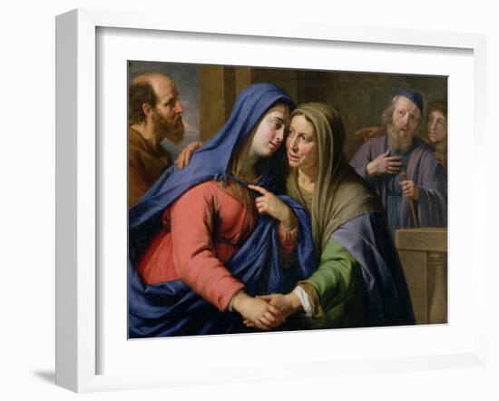 The Visitation-Philippe De Champaigne-Framed Giclee Print