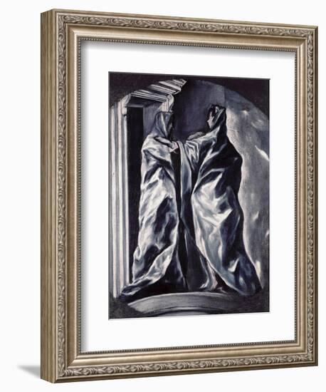 The Visitation-El Greco-Framed Giclee Print