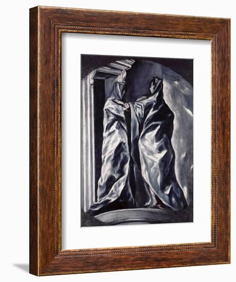 The Visitation-El Greco-Framed Giclee Print