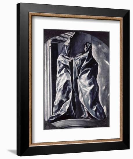 The Visitation-El Greco-Framed Giclee Print