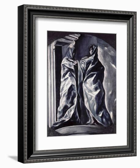 The Visitation-El Greco-Framed Giclee Print