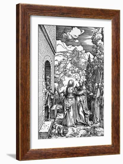 The Visitation-Albrecht Dürer-Framed Giclee Print