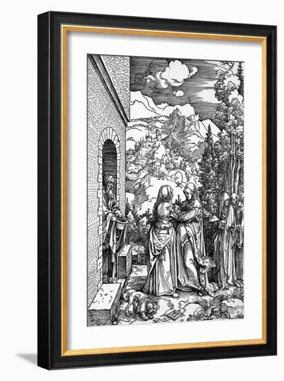 The Visitation-Albrecht Dürer-Framed Giclee Print