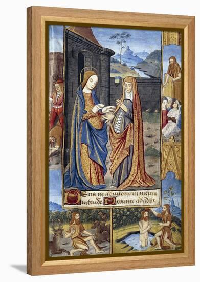 The Visitation-null-Framed Premier Image Canvas