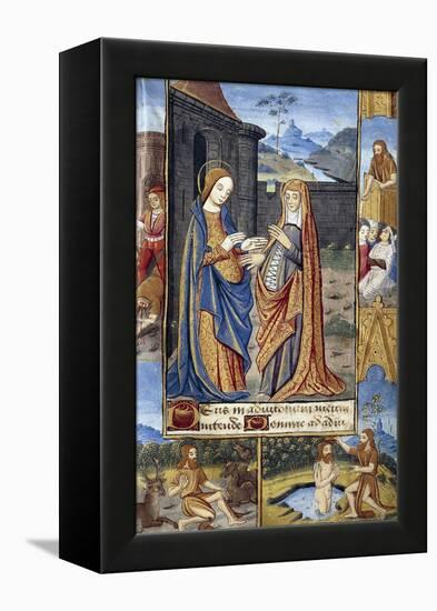 The Visitation-null-Framed Premier Image Canvas