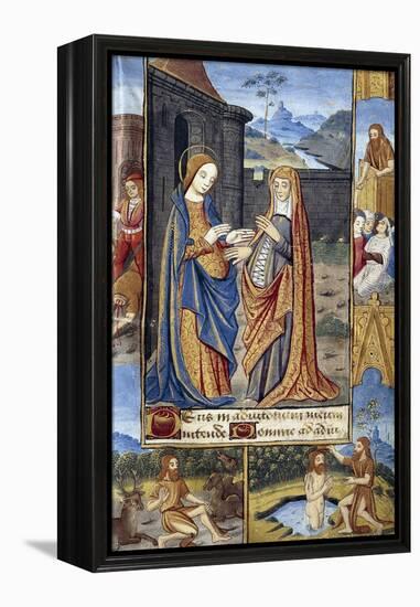 The Visitation-null-Framed Premier Image Canvas