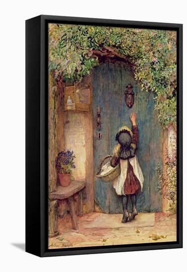 The Visitor-Arthur Hopkins-Framed Premier Image Canvas