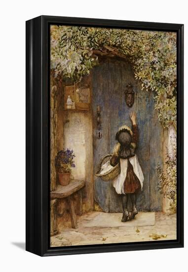 The Visitor-Arthur Hopkins-Framed Premier Image Canvas