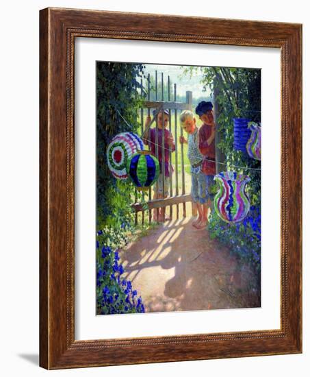 The Visitors, 1913-Nikolai Petrovich Bogdanov-Belsky-Framed Giclee Print