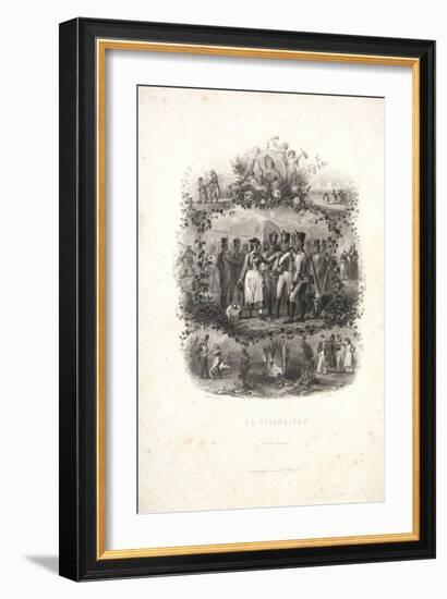 The Vivandiere-Denis Auguste Marie Raffet-Framed Giclee Print