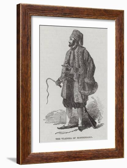 The Vladika of Montenegro-null-Framed Giclee Print